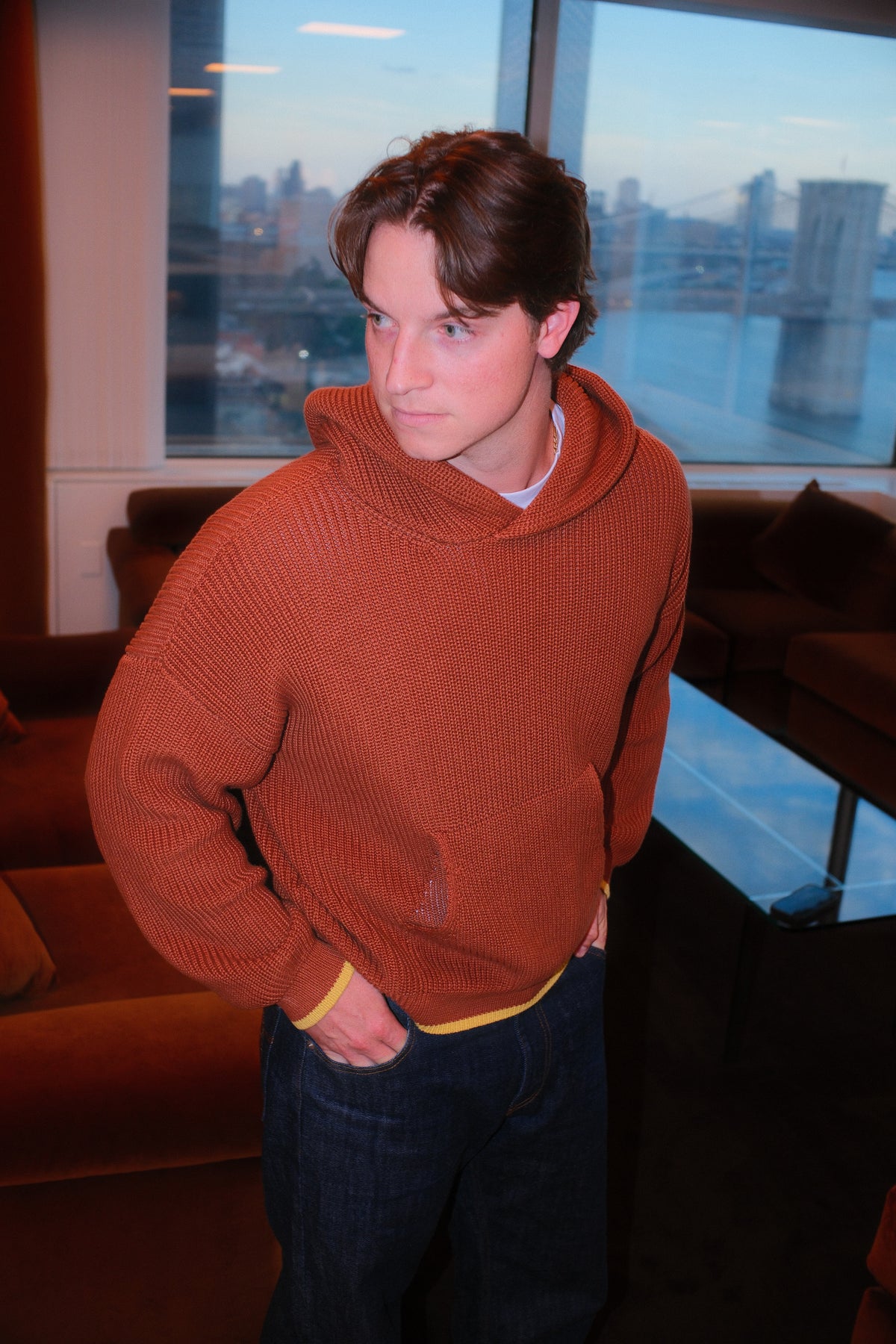 Knit Hoodie